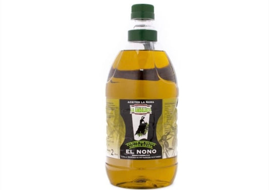 Caja con 9 botellas de 2L aceite virgen extra